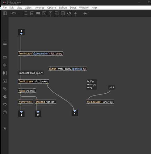 Mfcc query for mic-audio frame